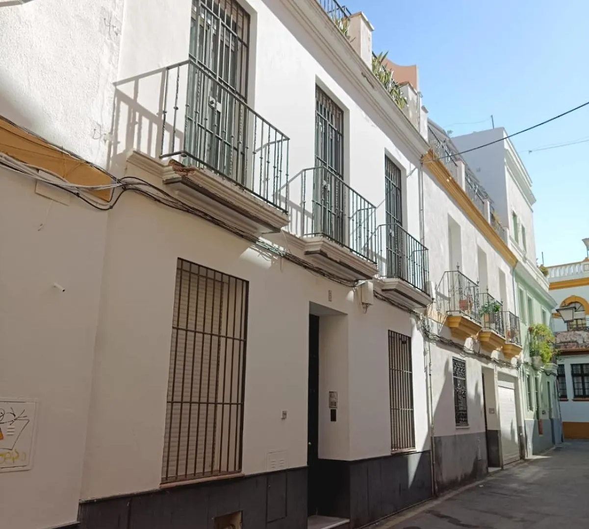 Atico 1 Terraza Y Sol En El Centro De Sevilla !! דירה