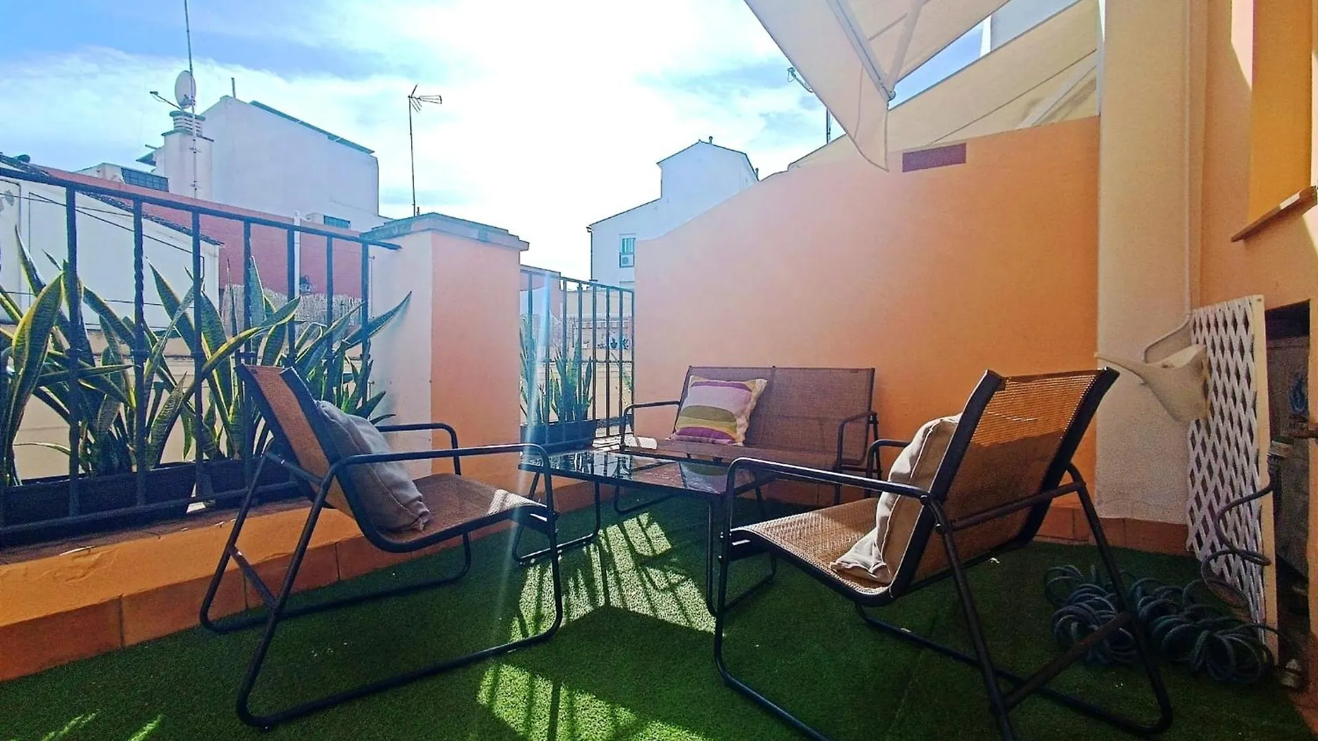 דירה Atico 1 Terraza Y Sol En El Centro De Sevilla !! ספרד
